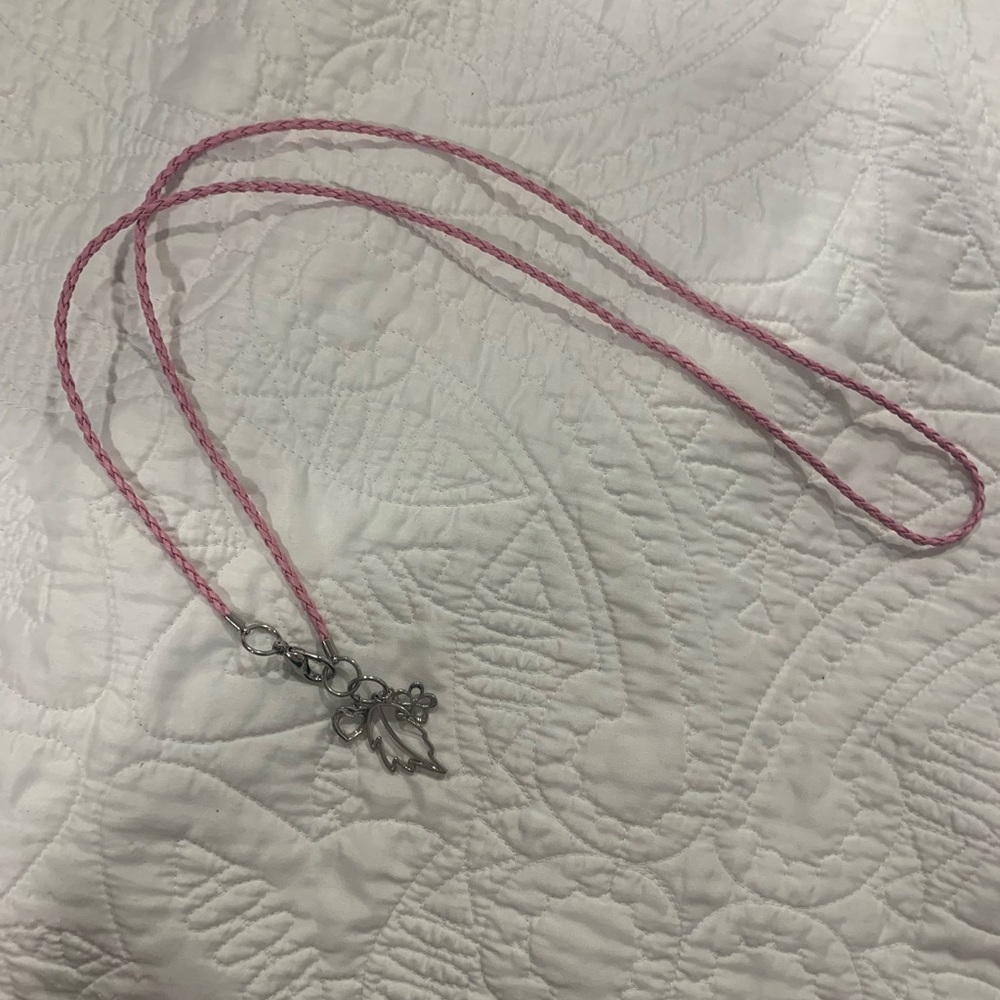 Pink Lanyard